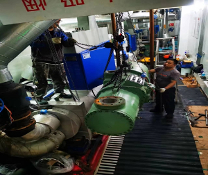 盾安機(jī)組蒸發(fā)器內(nèi)漏壓縮機(jī)進(jìn)水維修